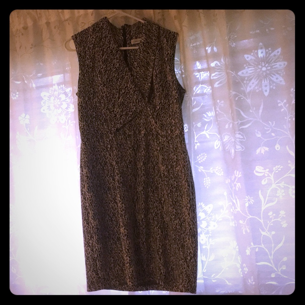 Calvin Klein Cross Over Pointe Dress